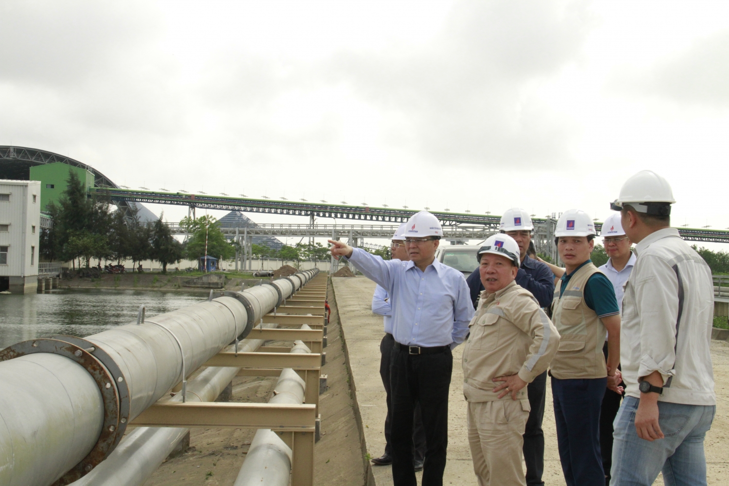 Tổng Giám đốc Petrovietnam đốc thúc tiến độ Dự án Nhà máy Nhiệt điện Thái Bình 2